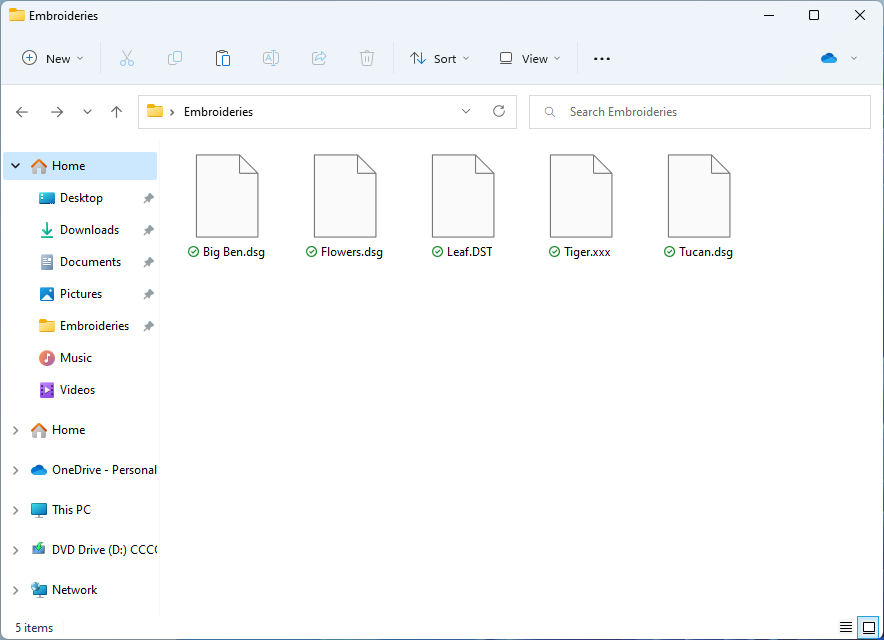 1. Folder BAD